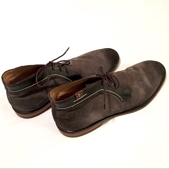 7 FOR ALL MANKIND Suede “Cruz” Chukkas—SIZE 10 - Picture 6 of 12